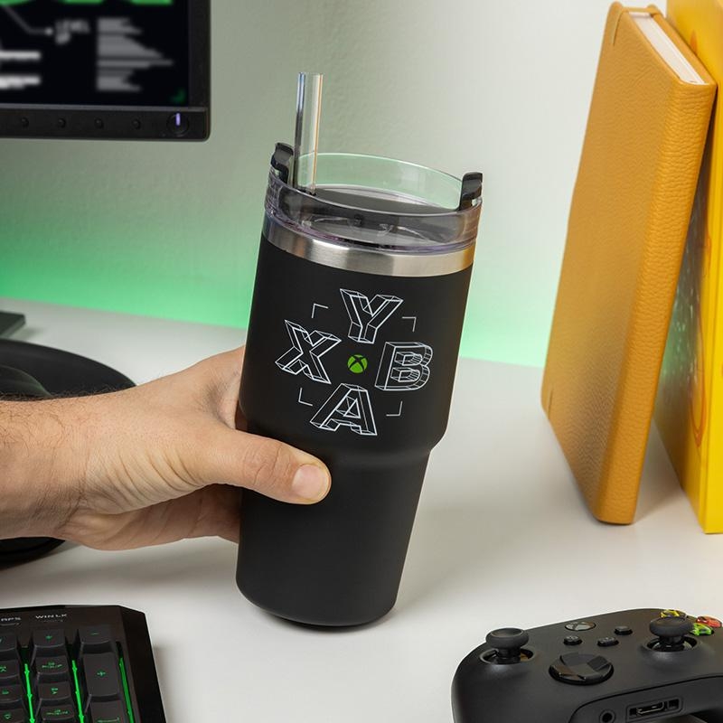 Xbox Gamer insulated cup and straw (600 ml)