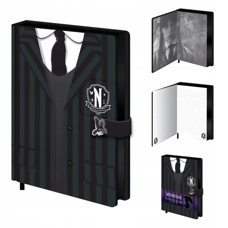 Wednesday (Uniform) A5 Premium Notebook