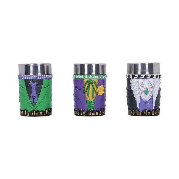 DC Batman Super-Villain Collectible Mini Cup Set (3 pcs)