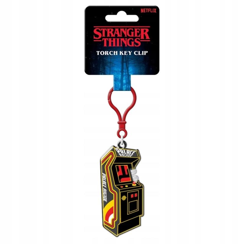 STRANGER THINGS (ARCADE UNIT) TORCH KEYCLIP