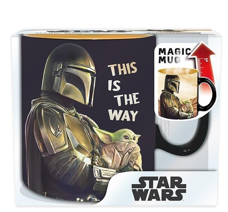 Star Wars THE MANDALORIAN mug heat change (460 ml) - Mando