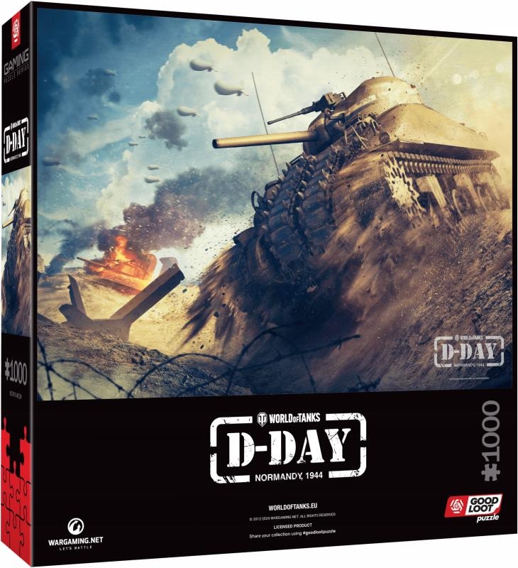 World of Tanks D-Day Puzzles (1000 elements)