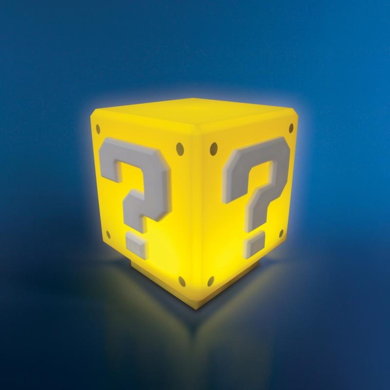 Super Mario Mini Question Block Light with sound
