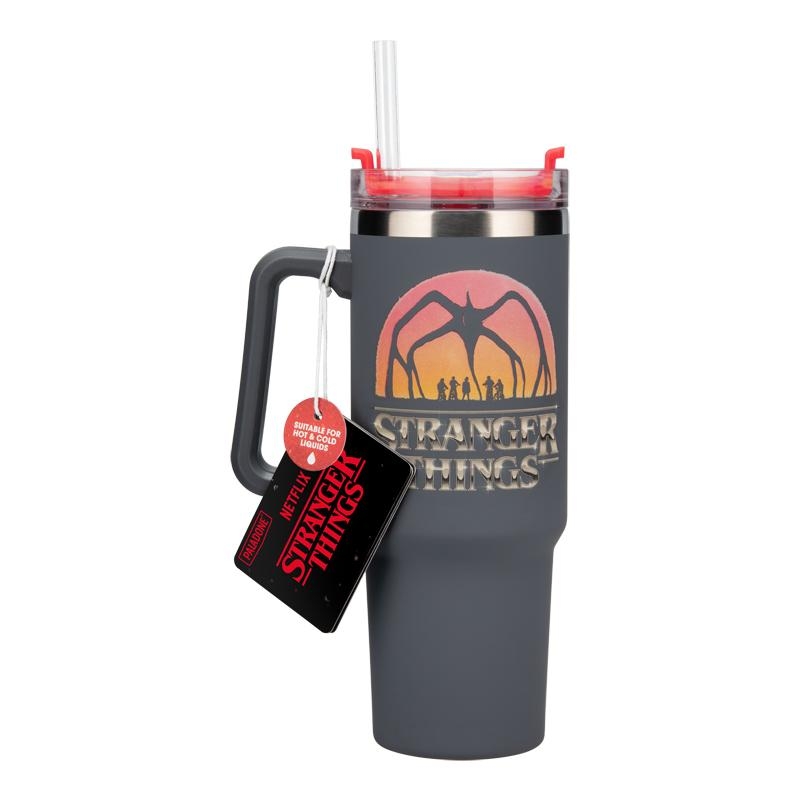 Stranger Things 5 (900 ml) Insulated Cup and Straw