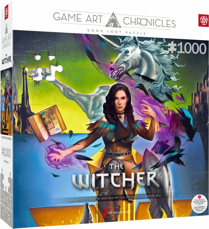 The Witcher Yennefer Game Art Chronicles Puzzle (1000 pcs)