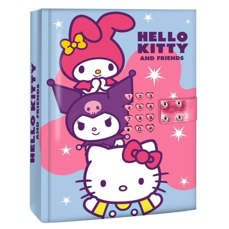 Hello Kitty secret diary with sound (code lock)