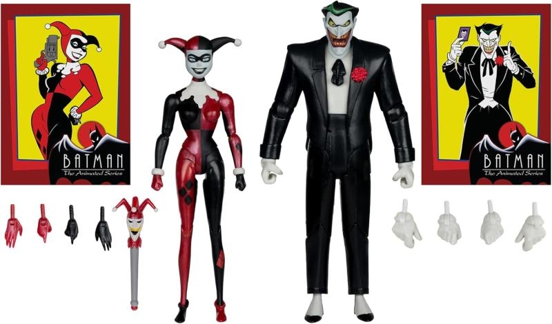Batman: The Animated Series DC Direct Action Figures Harley Quinn & The Joker (high: 18 cm)