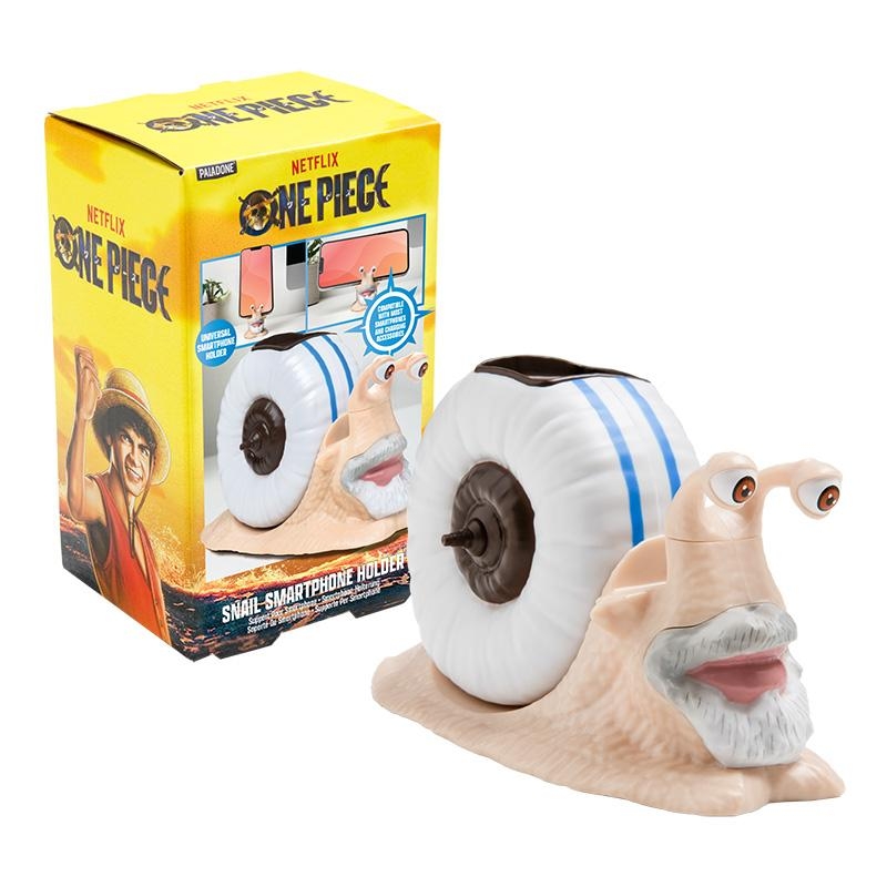 One Piece Snail Phone Stand Den Den Mushi (high: 7,3 cm)