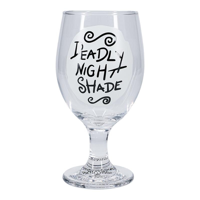 The Nightmare Before Christmas Glow in the Dark Glass