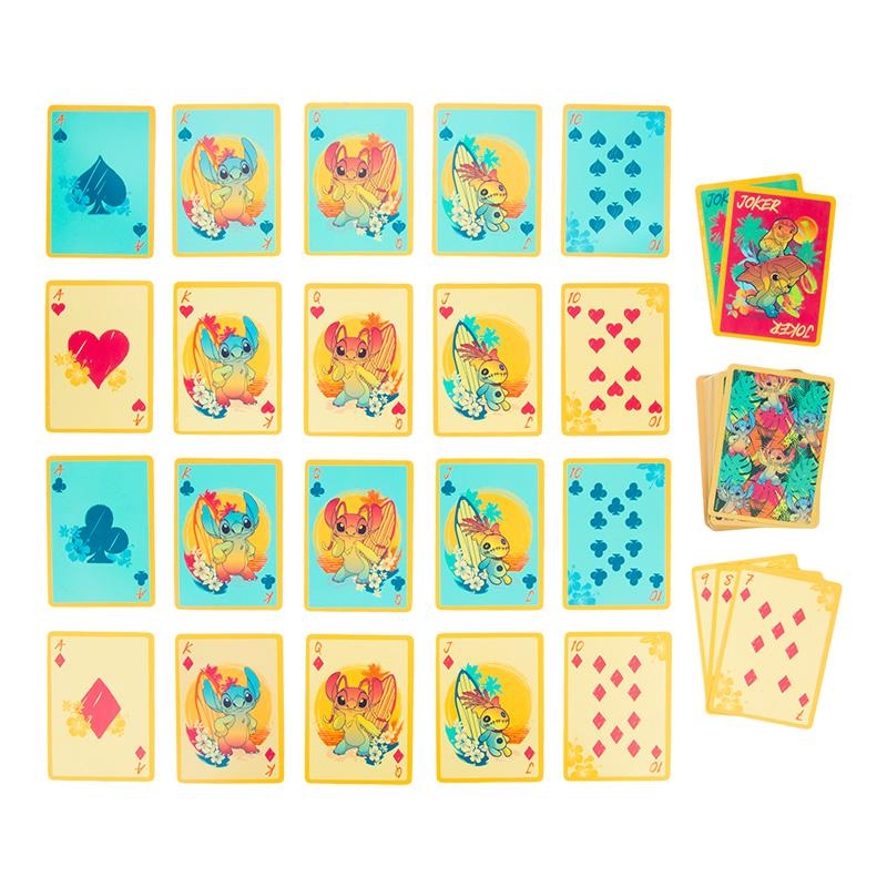 Disney Stitch Waterproof Playing Cards