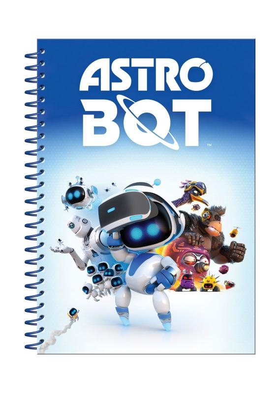 ASTRO BOT (CREW) A5 NOTEBOOK AND STICKERS