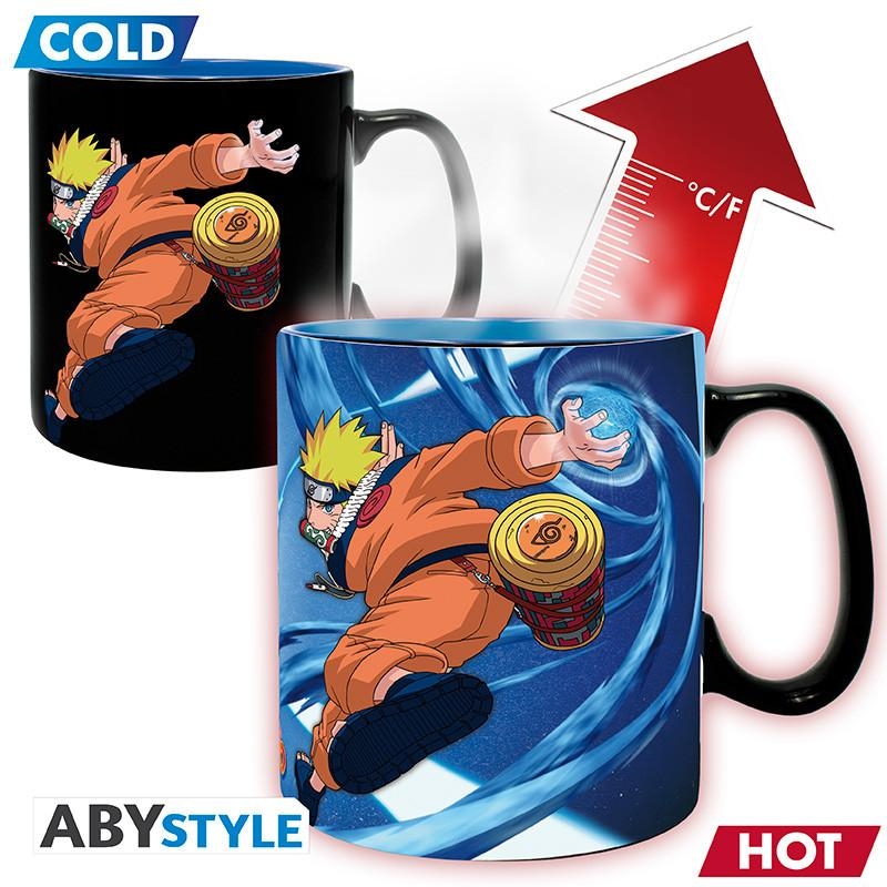 Naruto Shippudden mug heat change (460 ml) - Naruto & Sasuke