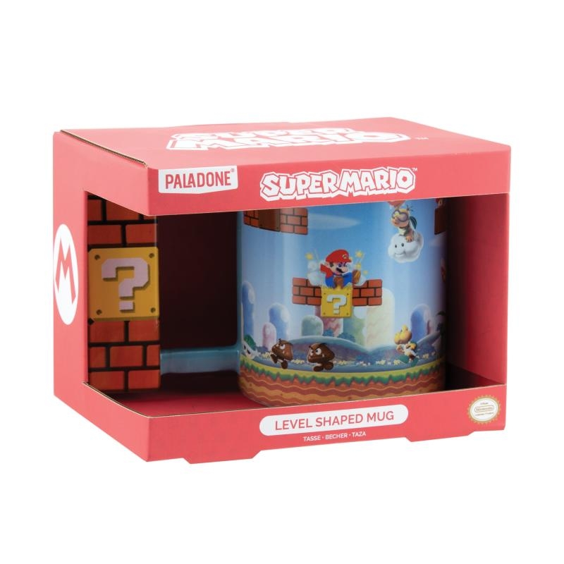 Super Mario Level Shaped Mug