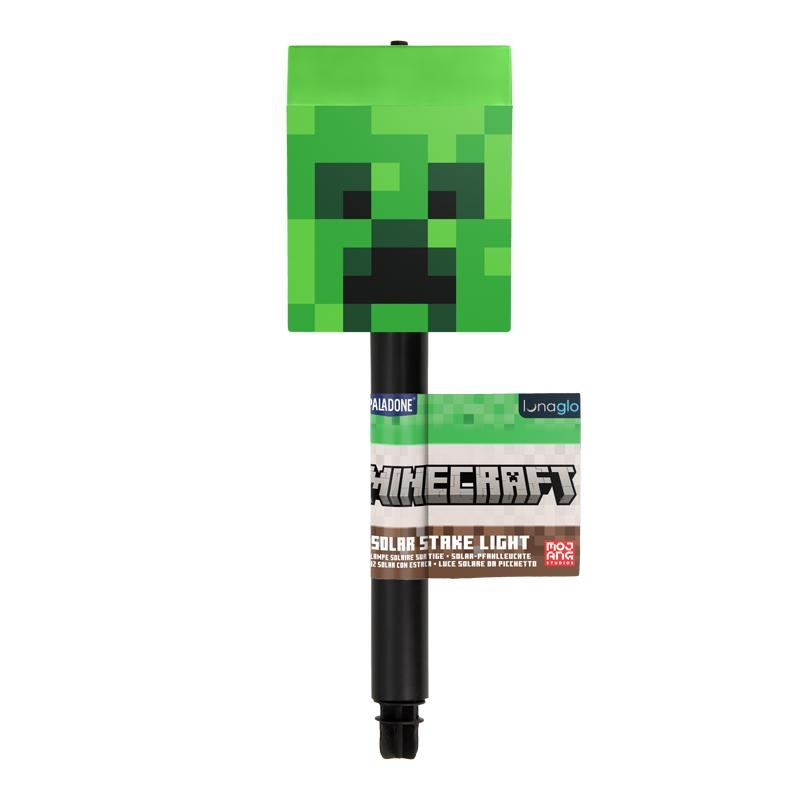 Minecraft Solar Stake Light - Creeper (high: 35 cm)