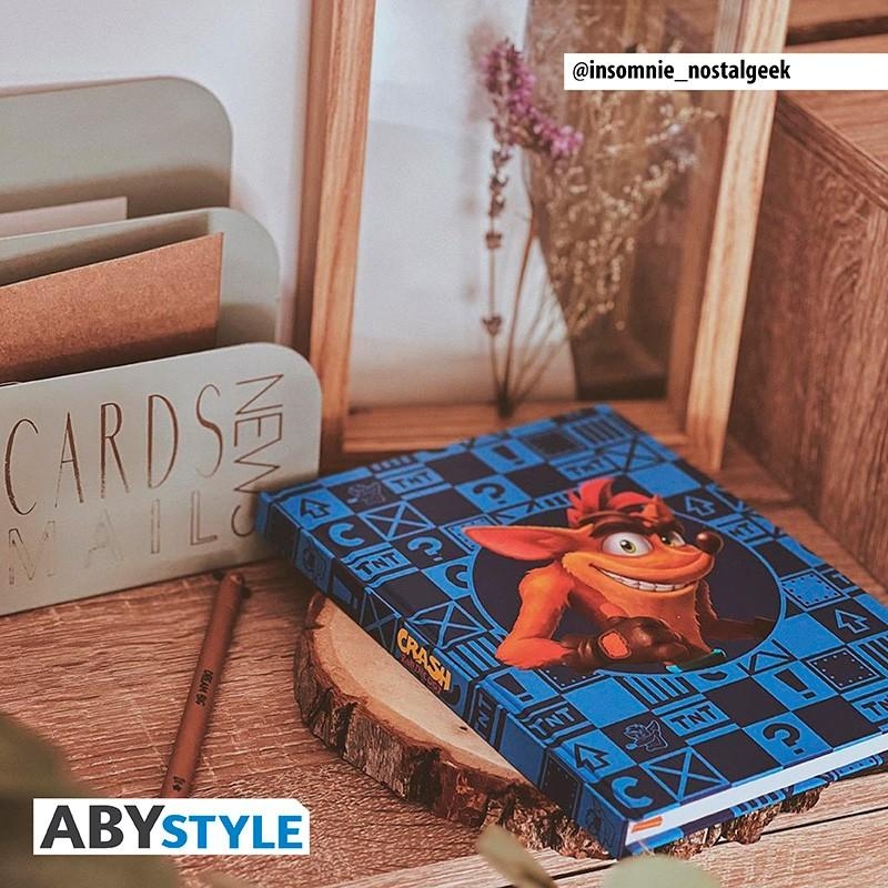 CRASH BANDICOOT A5 Notebook - Crash & Coco
