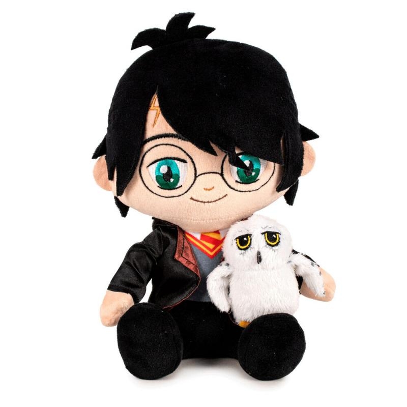 Harry Potter plush - Harry Potter & Hedwig (high: 25 cm)