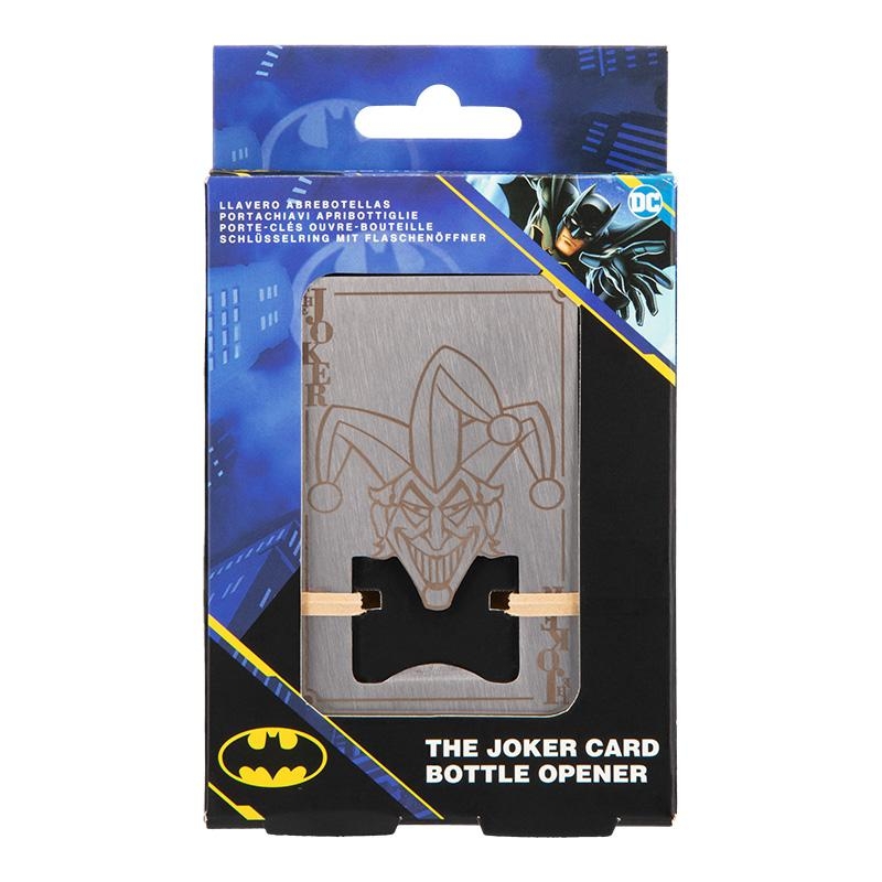 Dc Comics Joker Playing Card Bottle Opener