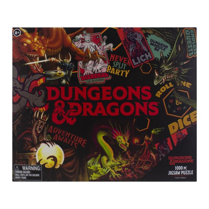 Dungeons and Dragons jigsaw (1000 pcs)