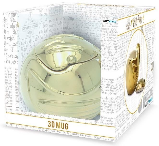 Harry Potter Golden Snitch 3D mug