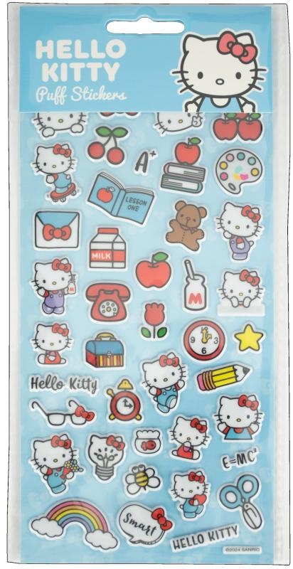 Hello Kitty Sticker Set - Puff - Rainbow