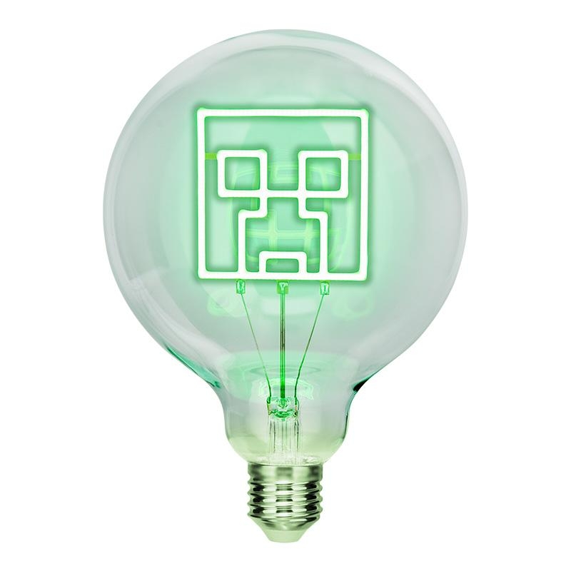 Minecraft Creeper LED Neon Bulb Only