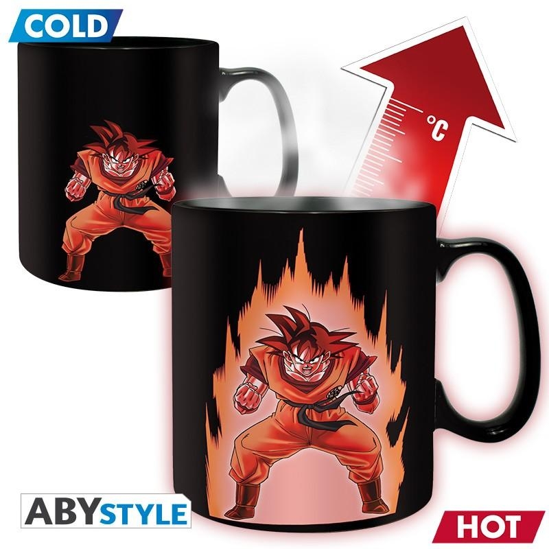 DRAGON BALL Mug Heat Change (460 ml) - Goku