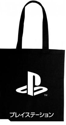 PLAYSTATION Tote Bag - Black Katakana