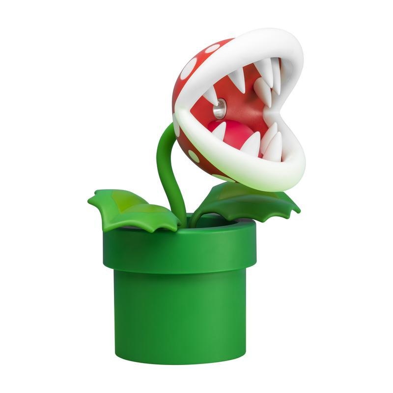 Super Mario Piranha Plant Posable Lamp (high: 33 cm)