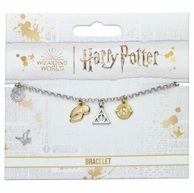 Harry Potter Charm Bracelet with Three Charms