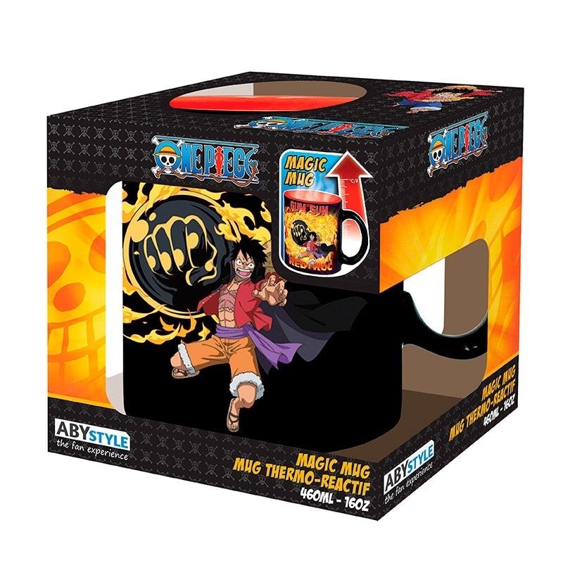 ONE PIECE mug heat change (460 ml) Luffy vs Kaidou