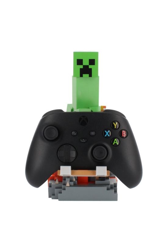 Minecraft - Creeper phone & controller holder (high: 20 cm)