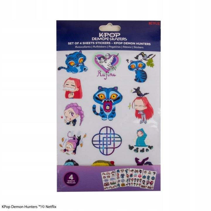 K-POP Demon Hunters stickers set (52 pcs)