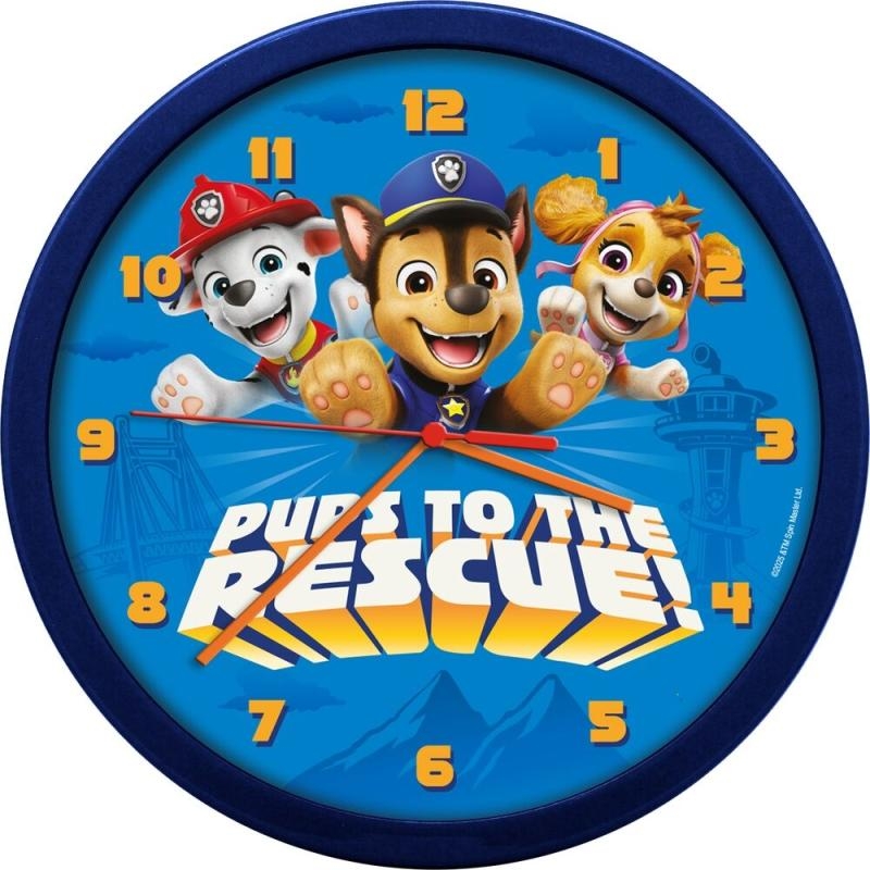 Paw Patrol wall clock (diameter: 25 cm)