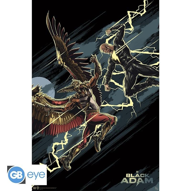 DC COMICS poster maxi (91,5x61 cm) - Black Adam vs Hawkman