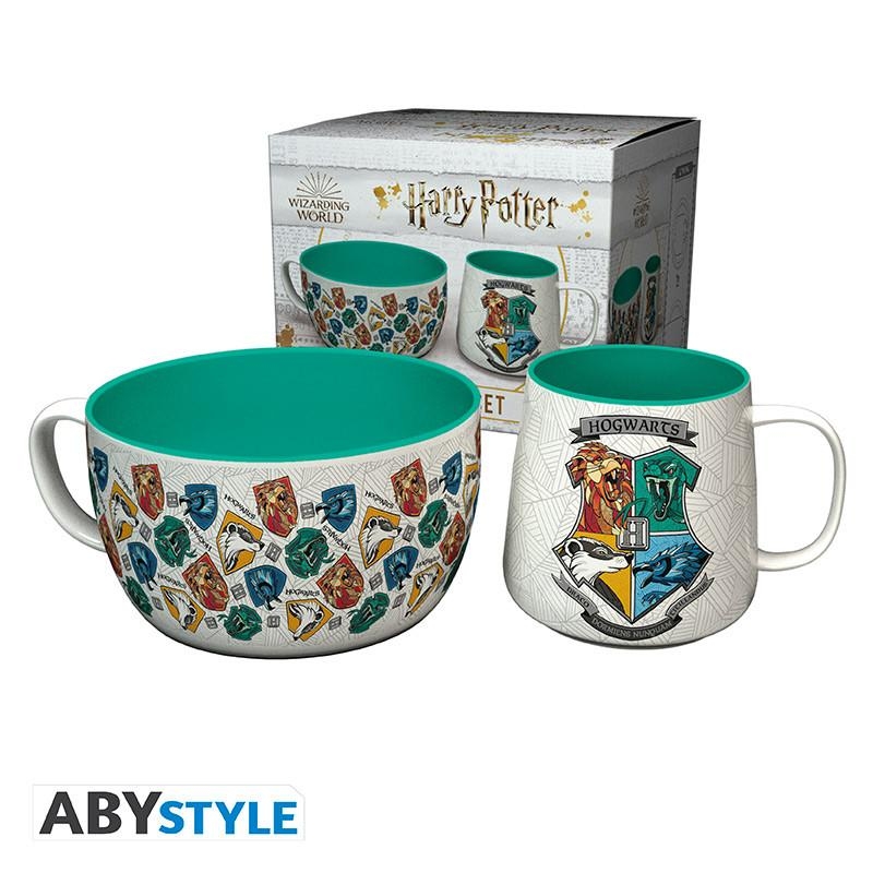 Harry Potter breakfast set mug + bowl