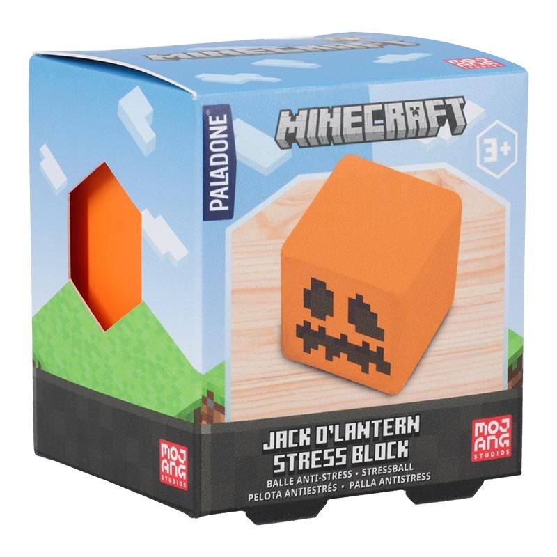 Minecraft Jack Olantern stress block