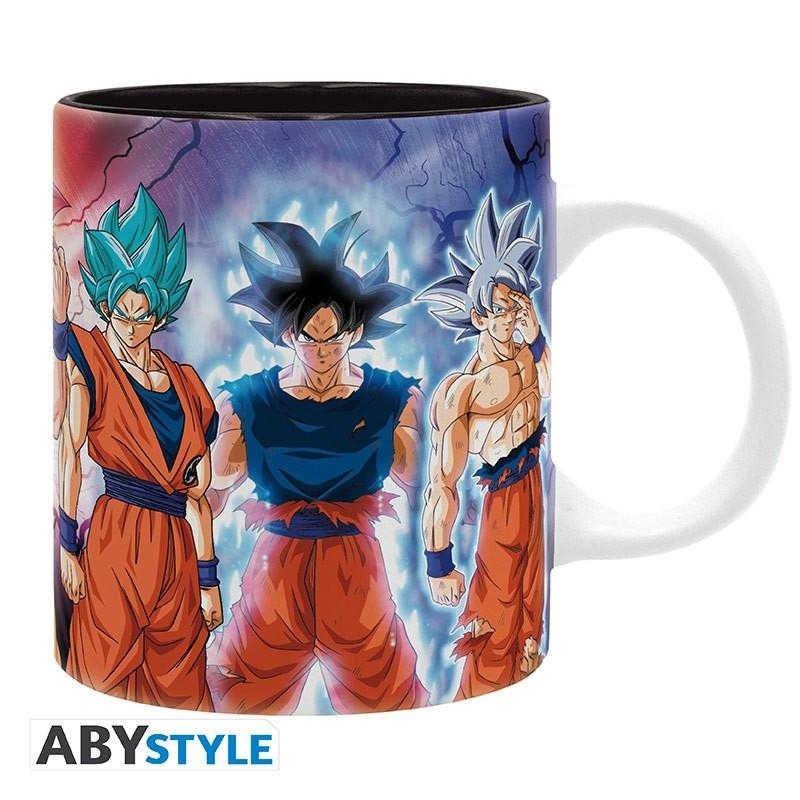 DRAGON BALL SUPER - Mug - 320 ml - Goku transformations