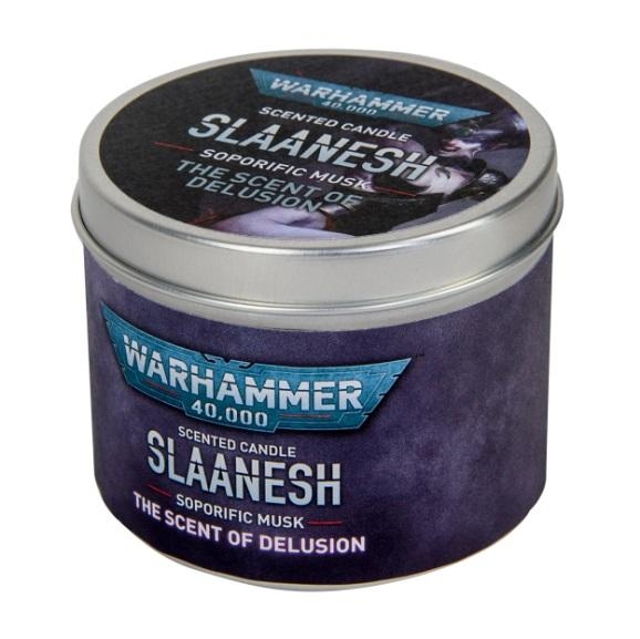 Warhammer 40000: Slaanesh Candle v.2