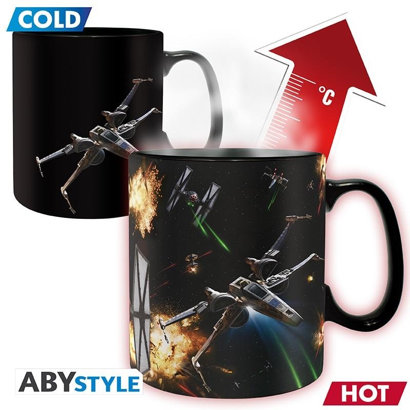 STAR WARS Mug Heat Change (460 ml) - Space Battle