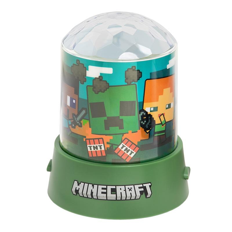 Minecraft Party Projection Light (high: 13 cm)