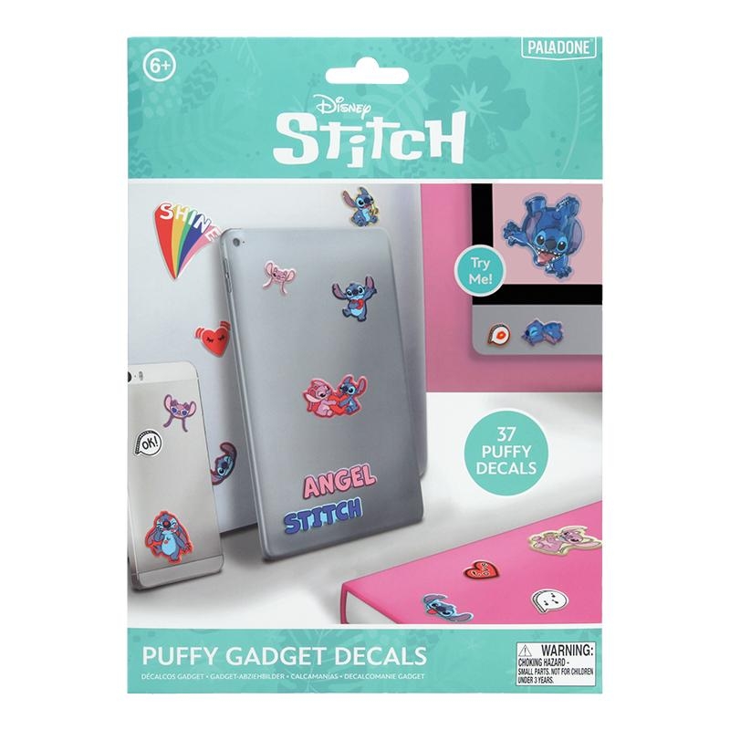 Disney Stitch Puffy Gadget Decals (37 pcs)