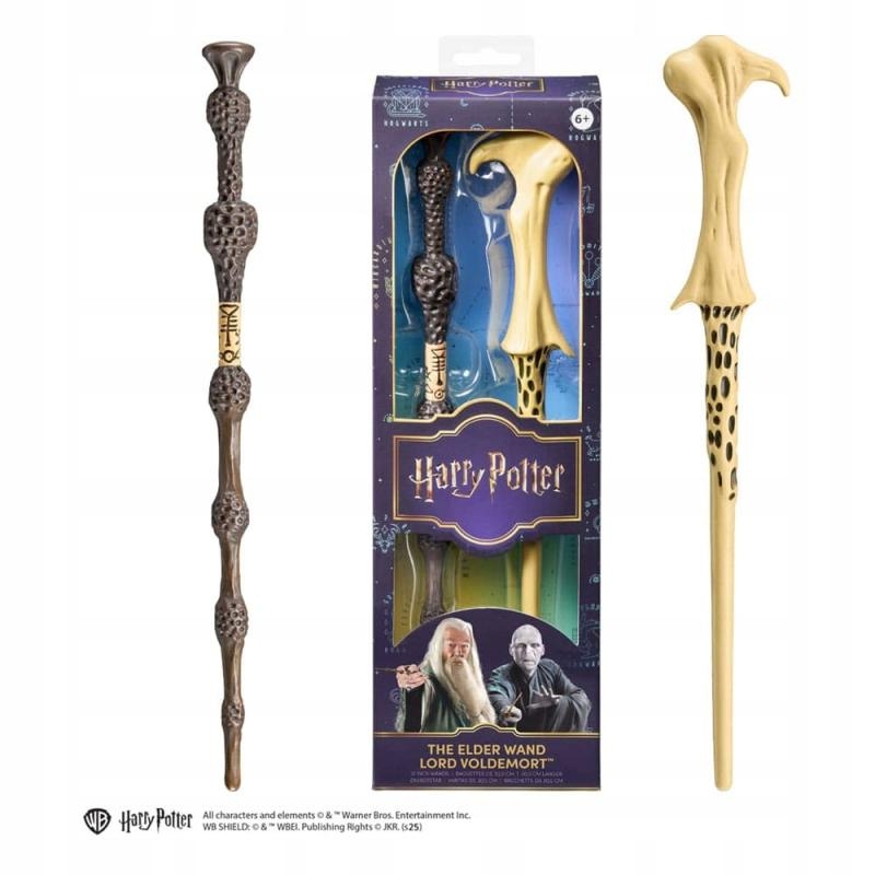 Harry Potter PVC Magic Wands - Lord Voldemort and Elder (length: 30 cm)