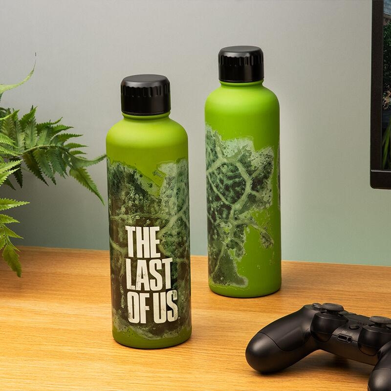The Last Of Us Metal Water Bottle (glow in the dark - 500 ml)
