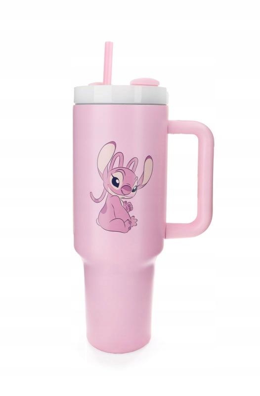 DISNEY LILO & STITCH (ANGEL SITTING) travel cup with straw (1180 ml)