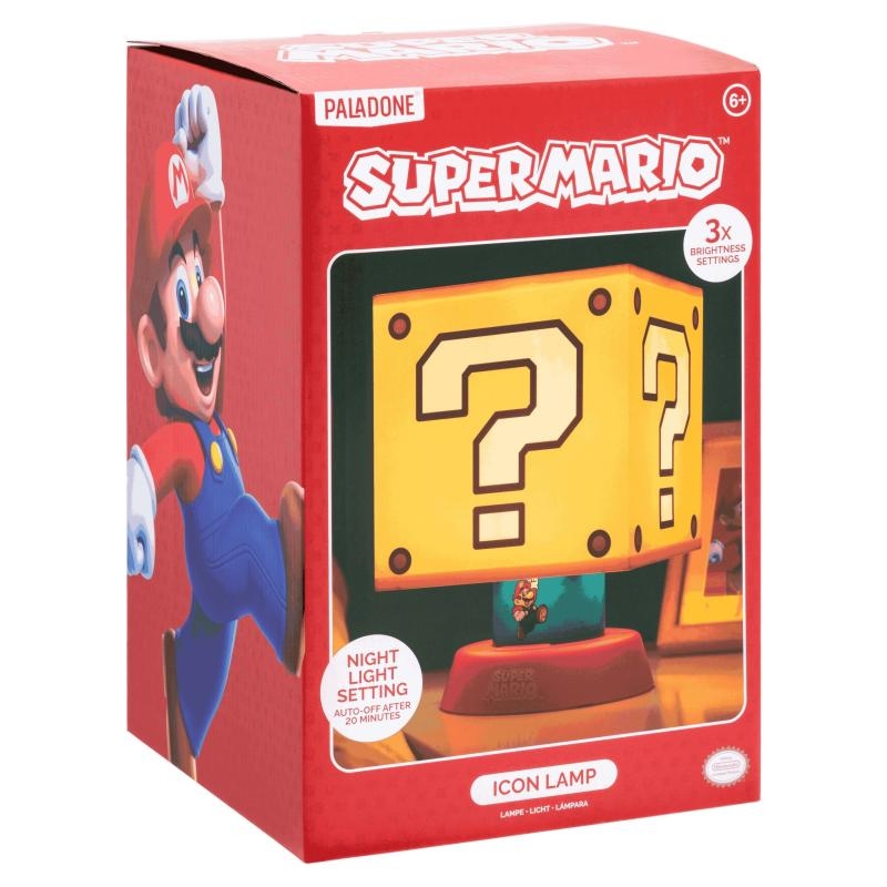 Super Mario Icon Lamp (high: 28 cm)