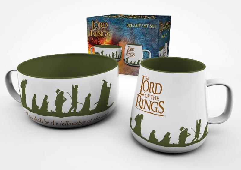 Lord of the Rings One Ring breakfast set - Fellowship
