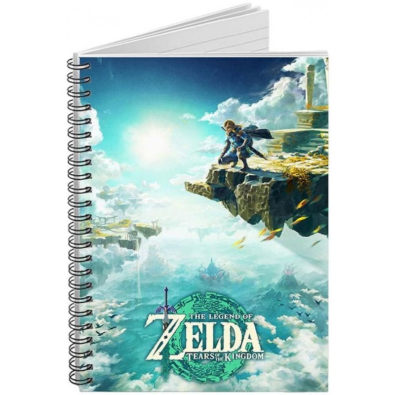 THE LEGEND OF ZELDA: TEARS OF THE KINGDOM (HYRULE SKIES) A5 LENTICULAR NOTEBOOK