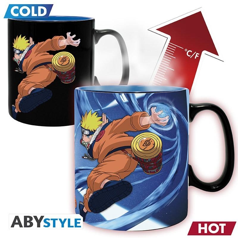 NARUTO heat change mug Naruto & Sasuke