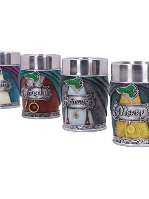 Lord of the Rings Hobbit Shot Glass Set (4 pcs)
