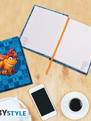 CRASH BANDICOOT A5 Notebook - Crash & Coco